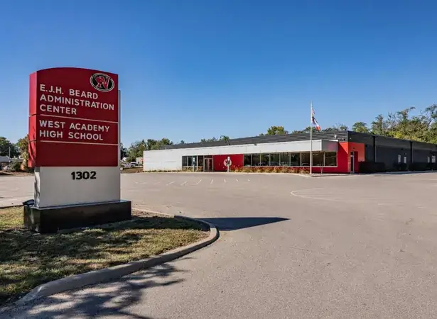 Ejh beard administration and west academy building